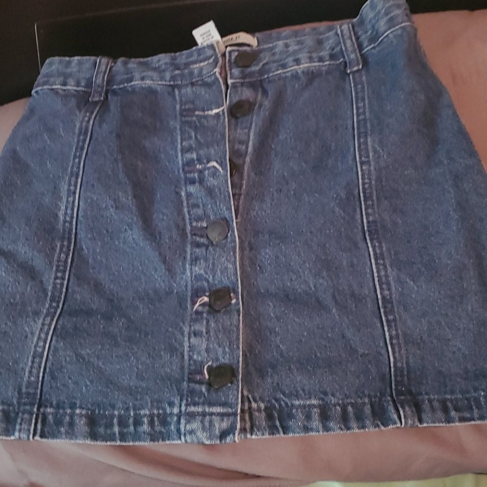 Forever 21 jean skirt